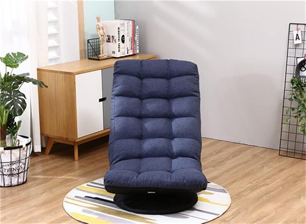 Home Office Chair 360 Degree Rotating Folding Video Game Chair Floor Lazy Man Sofa Chair for Living Room Bedroom Furniture Chair image 1 Home Office Chair 360 Degree Rotating Folding Video Game Chair Floor Lazy Man Sofa Chair for Living Room Bedroom Furniture Chair image 1